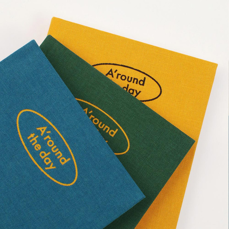 Detail of 2025 A'round The Day Small Dated Weekly Planner