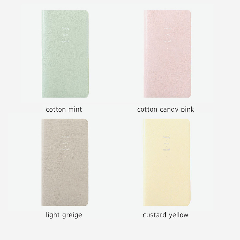 Colors - Byfulldesign 2026 Notable Memory Handy Dated Monthly Planner Colors - Byfulldesign 2026 Notable Memory Handy Dated Monthly Planner