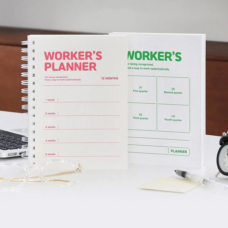 Indigo 2025 Worker's Planner A5 Dated Weekly Scheduler
