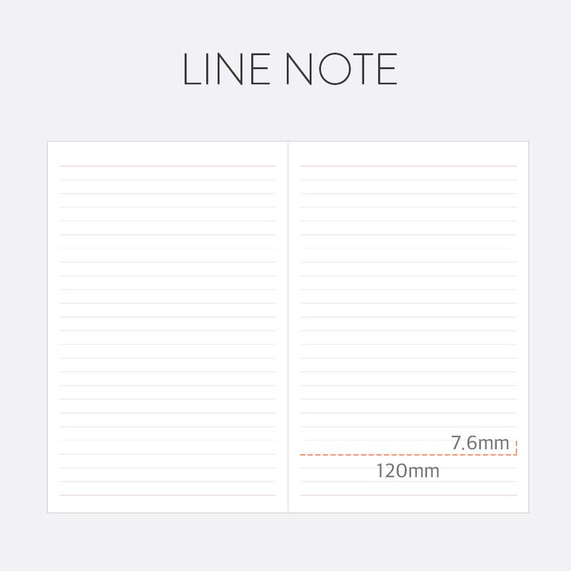 Lined Note - Indigo 2026 Prism A5 Dated Monthly Planner Lined Note - Indigo 2026 Prism A5 Dated Monthly Planner