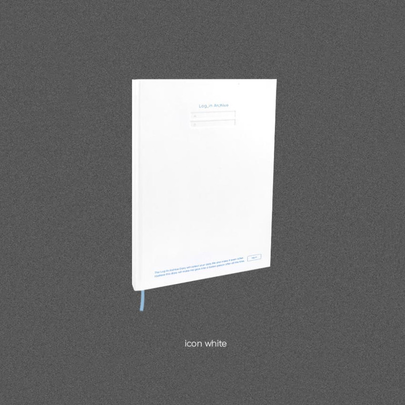 Icon White - Dash And Dot 2025 Log In Archive B6 Dated Weekly Planner Icon White - Dash And Dot 2025 Log In Archive B6 Dated Weekly Planner