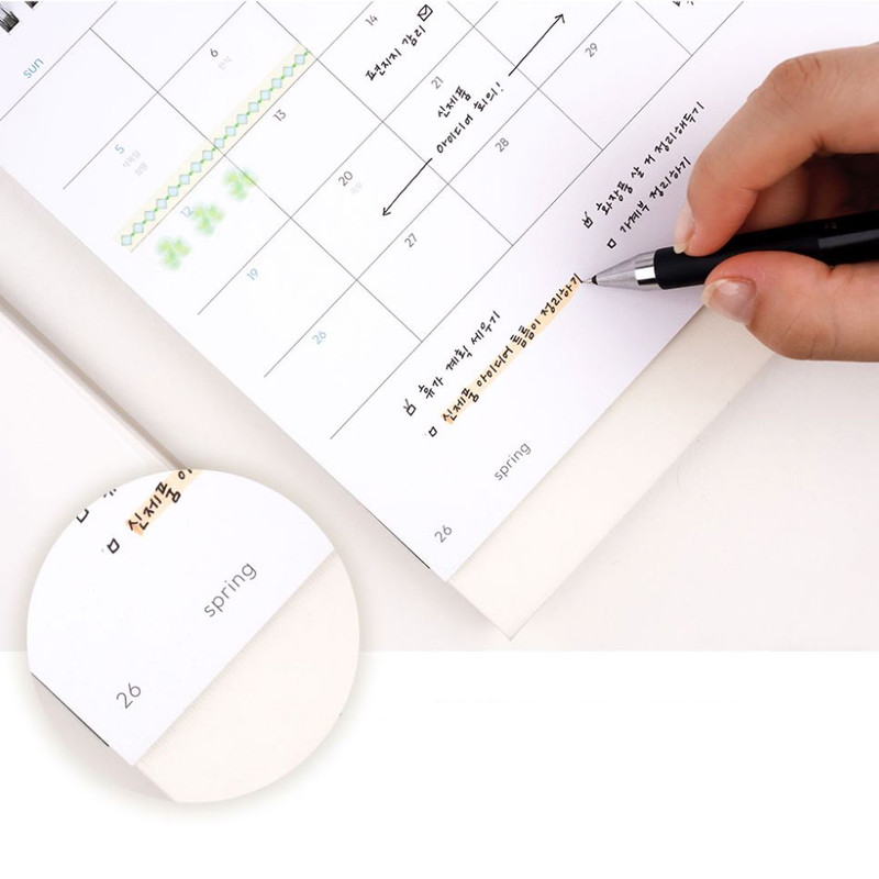 Additional note space - Dash and Dot 2026 Life Flow Monthly Desk Calendar Additional note space - Dash and Dot 2026 Life Flow Monthly Desk Calendar