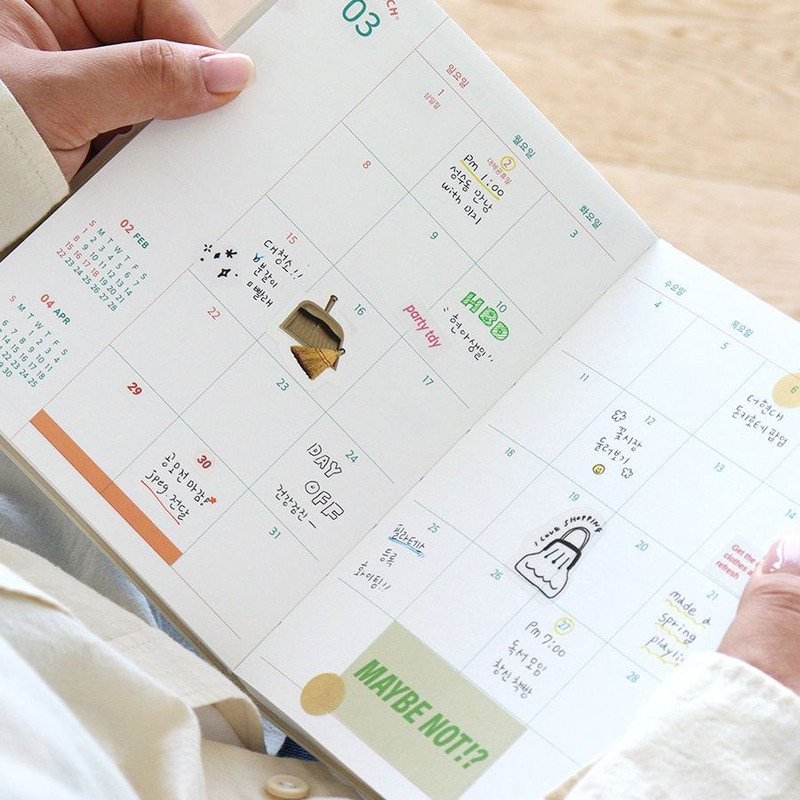 Usage example of Indigo 2026 The Temperature Of The Day B6 Band Dated Weekly Diary