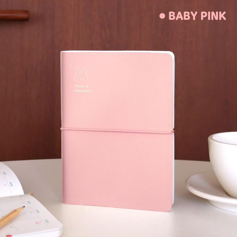 Baby Pink - Indigo 2026 The Temperature Of The Day B6 Band Dated Weekly Diary