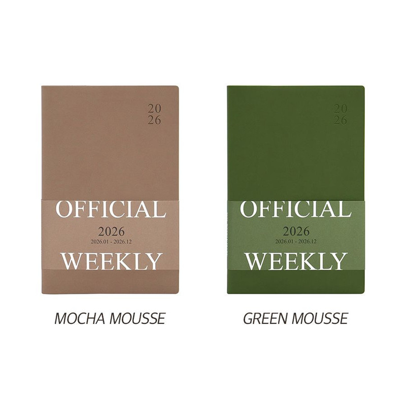 Color - Indigo 2026 Official 12 Months B6 Dated Weekly Planner Color - Indigo 2026 Official 12 Months B6 Dated Weekly Planner