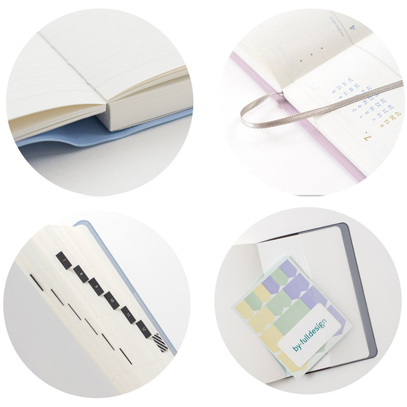 Detail of Byfulldesign 2026 Notable Memory Small Dated Weekly Planner