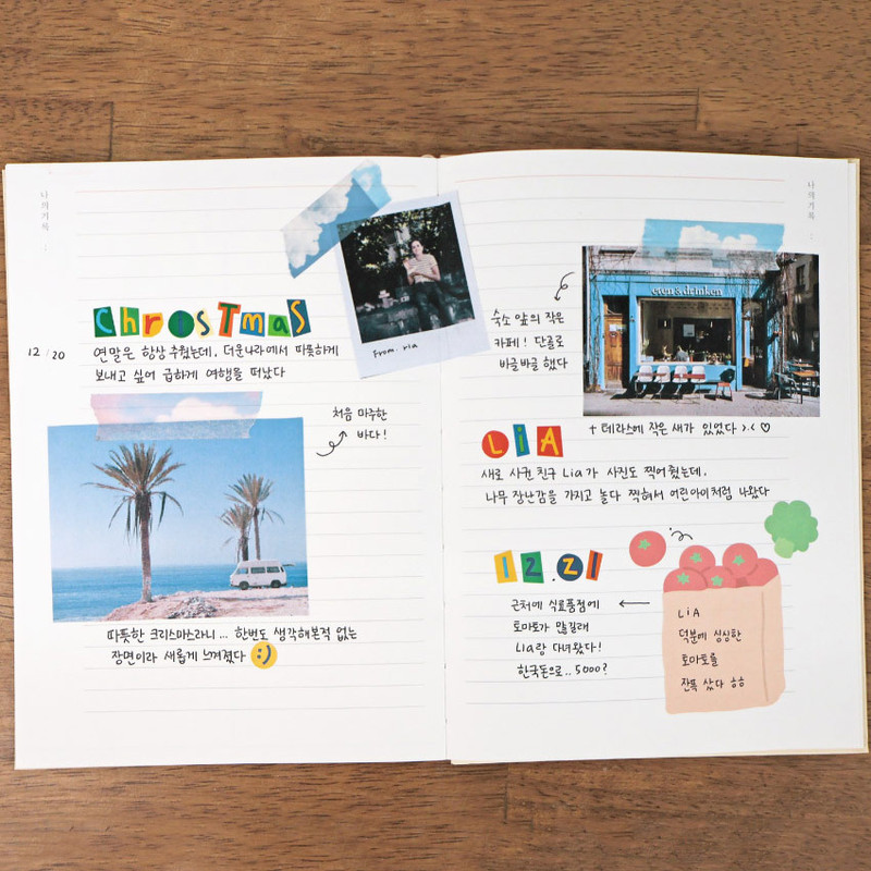 My Record - O-Check 2026 My Four Seasons A5 Dated Weekly Diary Planner