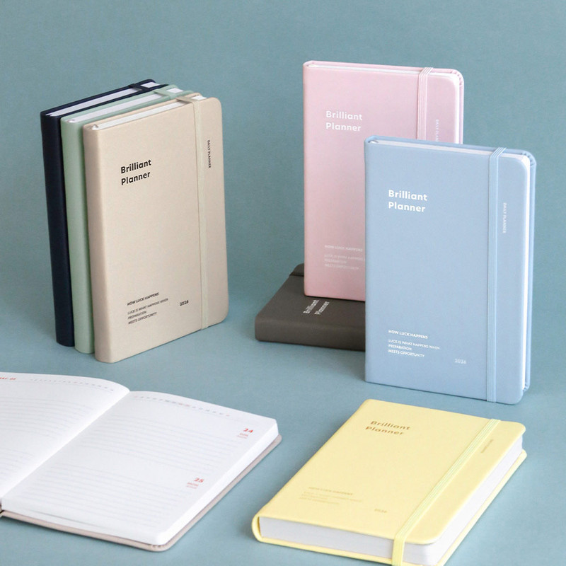 Iconic 2026 Brilliant Dated Daily Planner