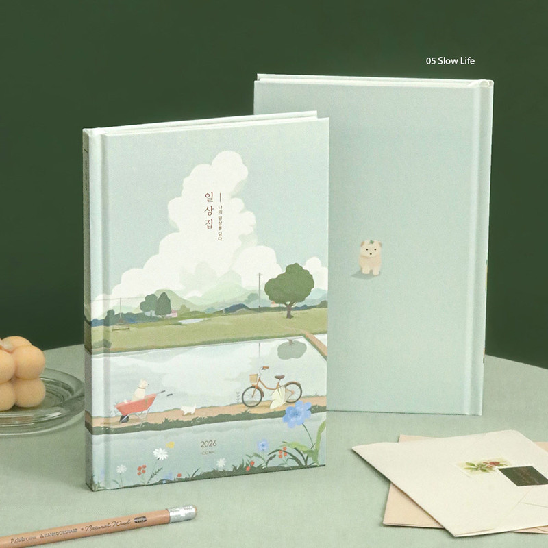 05 Slow Life - Iconic 2026 Everyday Life B6 Dated Weekly Diary Journal