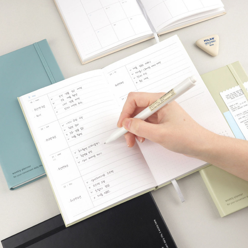 Dash and Dot 2025 Work And Week Large Dated Weekly Planner