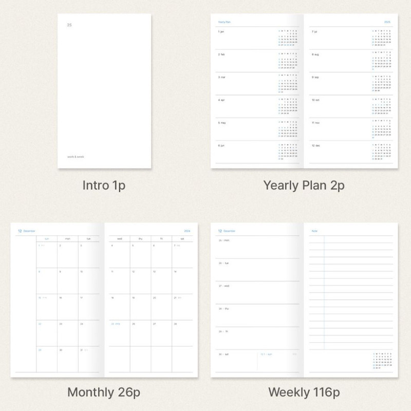 Planner pages - Dash and Dot 2025 Work And Week Small Dated Weekly Planner Planner pages - Dash and Dot 2025 Work And Week Small Dated Weekly Planner