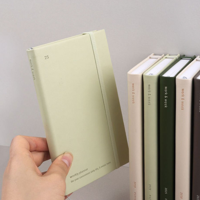 Dash and Dot 2025 Work And Week Small Dated Weekly Planner Dash and Dot 2025 Work And Week Small Dated Weekly Planner