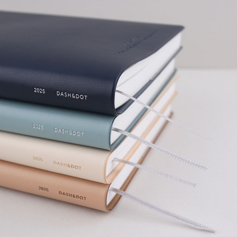 Ribbon bookmark - Dash and Dot 2025 Work And Week Project Dated Weekly Planner Ribbon bookmark - Dash and Dot 2025 Work And Week Project Dated Weekly Planner