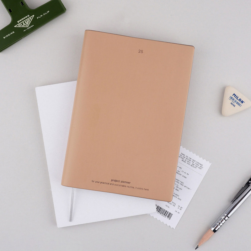 Milk Brown - Dash and Dot 2025 Work And Week Project Dated Weekly Planner Milk Brown - Dash and Dot 2025 Work And Week Project Dated Weekly Planner