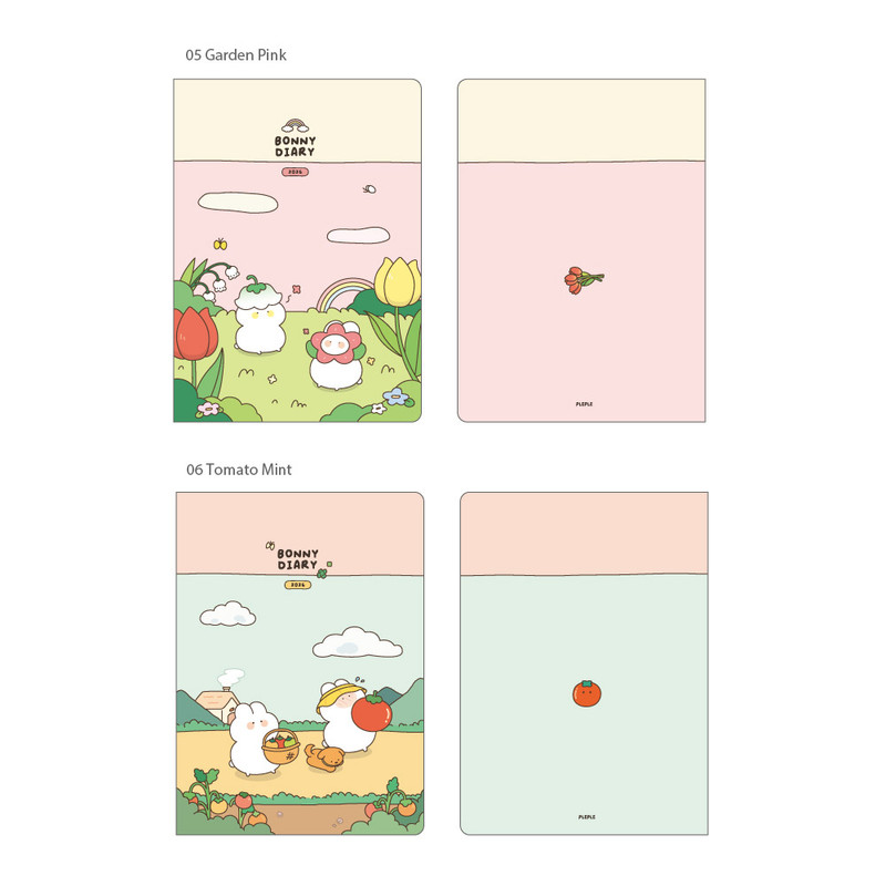 Colors - PLEPLE 2026 Bonny Dated Weekly Diary Colors - PLEPLE 2026 Bonny Dated Weekly Diary