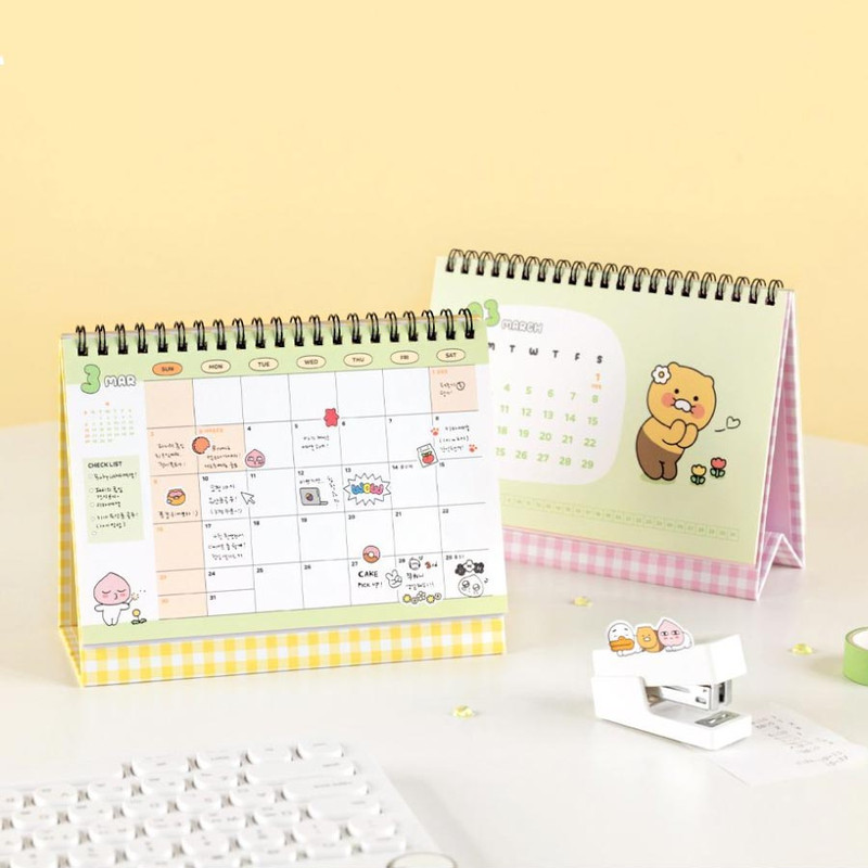 Kakao Friends 2025 Say Cheese Small Desk Calendar