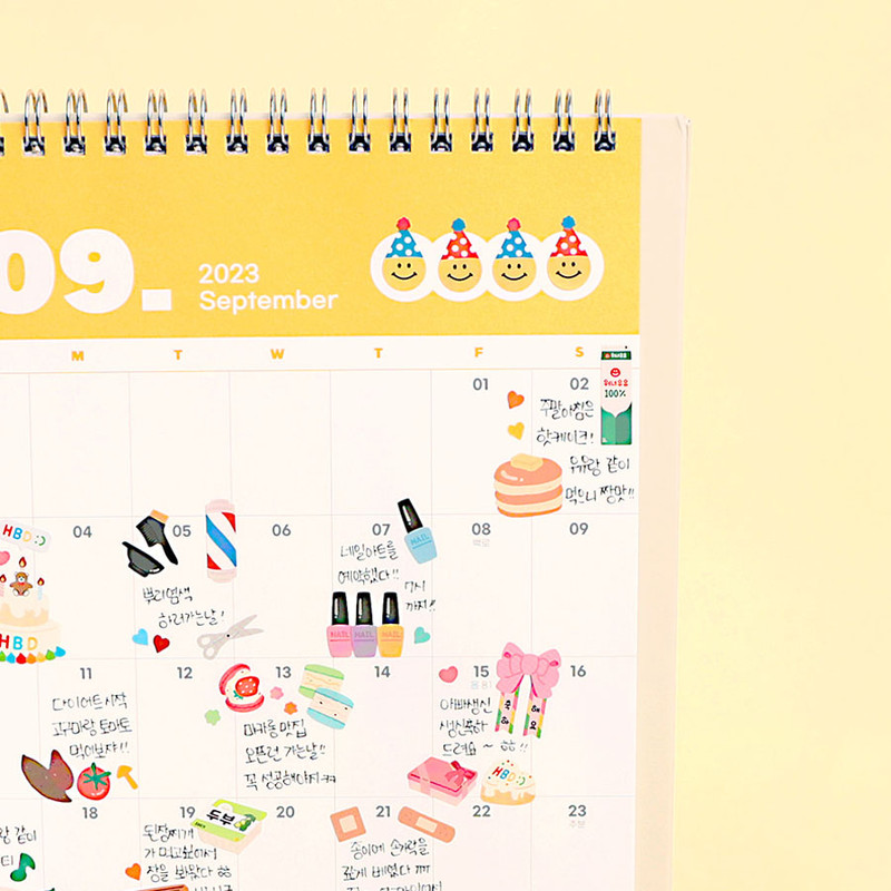 Usage example - Omil Jomil Paper Slim Sticker Pack 18-23 Usage example - Omil Jomil Paper Slim Sticker Pack 18-23