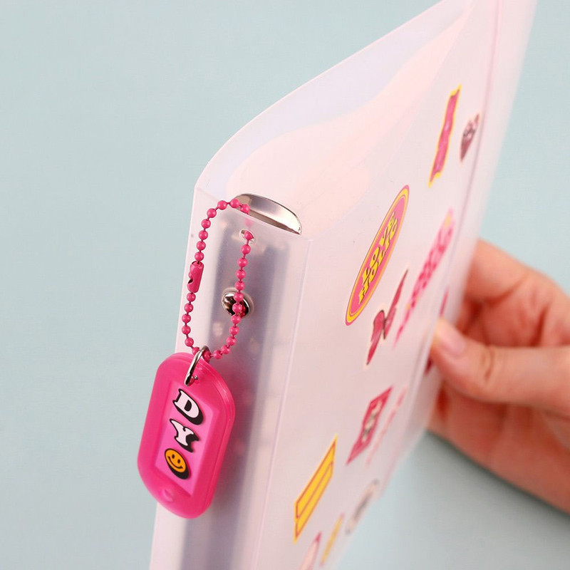 Detail of A5 6-Ring PP Binder Cover