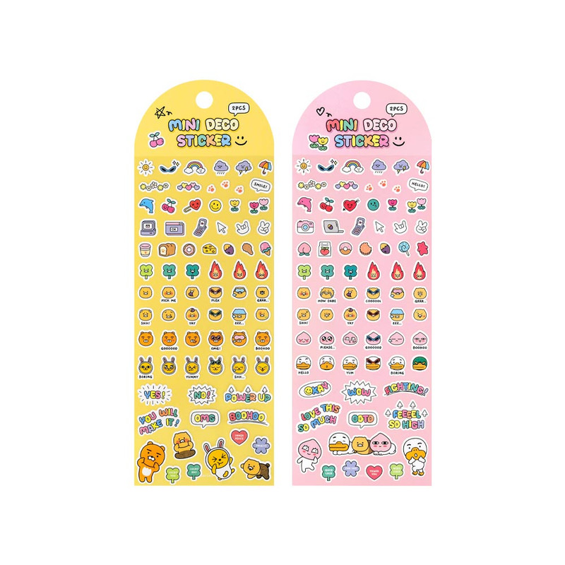 Kakao Friends Say Cheese Mini Paper Sticker Pack Kakao Friends Say Cheese Mini Paper Sticker Pack