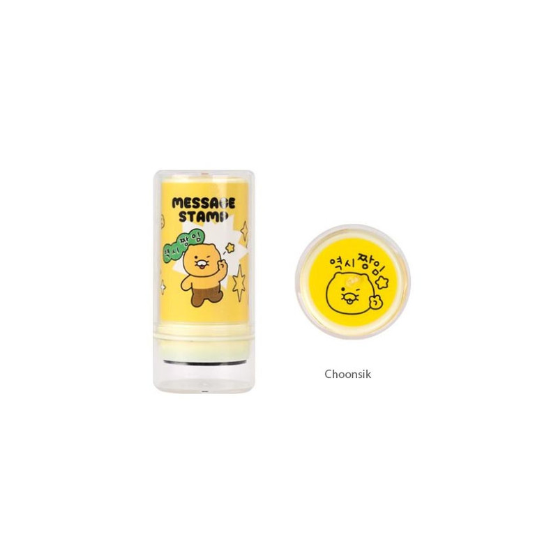 Choonsik - Kakao Friends Say Cheese Message Self Inking Stamp