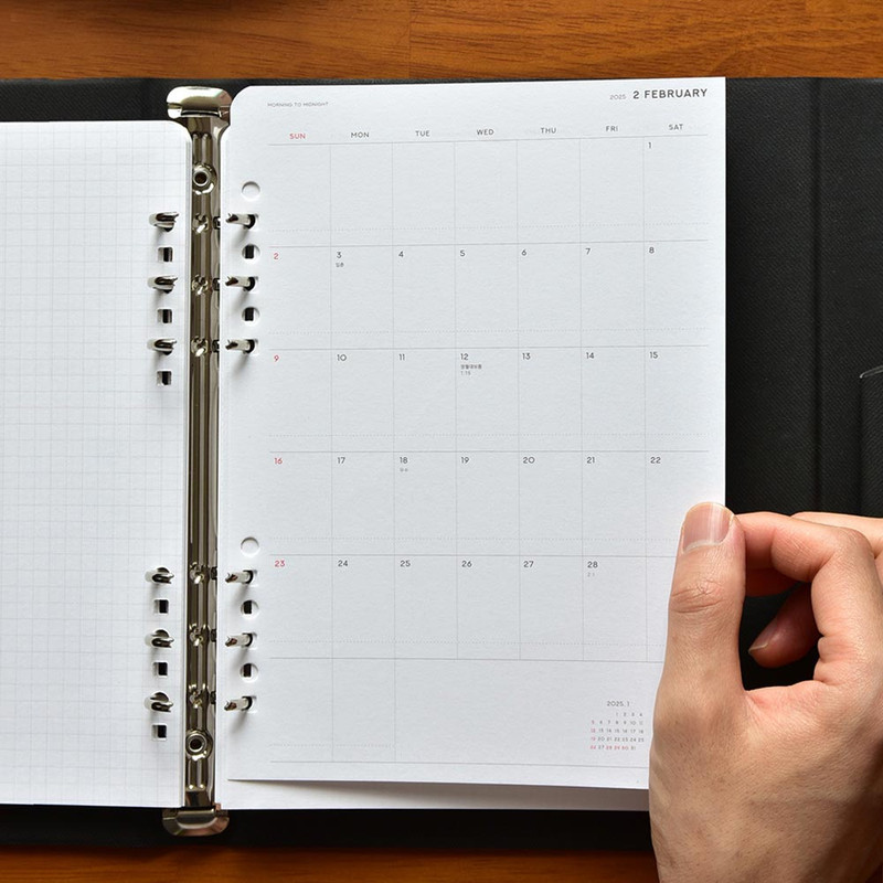 Up & Down planning - Plepic 2025 All-In-One A5 6-Holes Weekly Planner Paper Refill Set Up & Down planning - Plepic 2025 All-In-One A5 6-Holes Weekly Planner Paper Refill Set