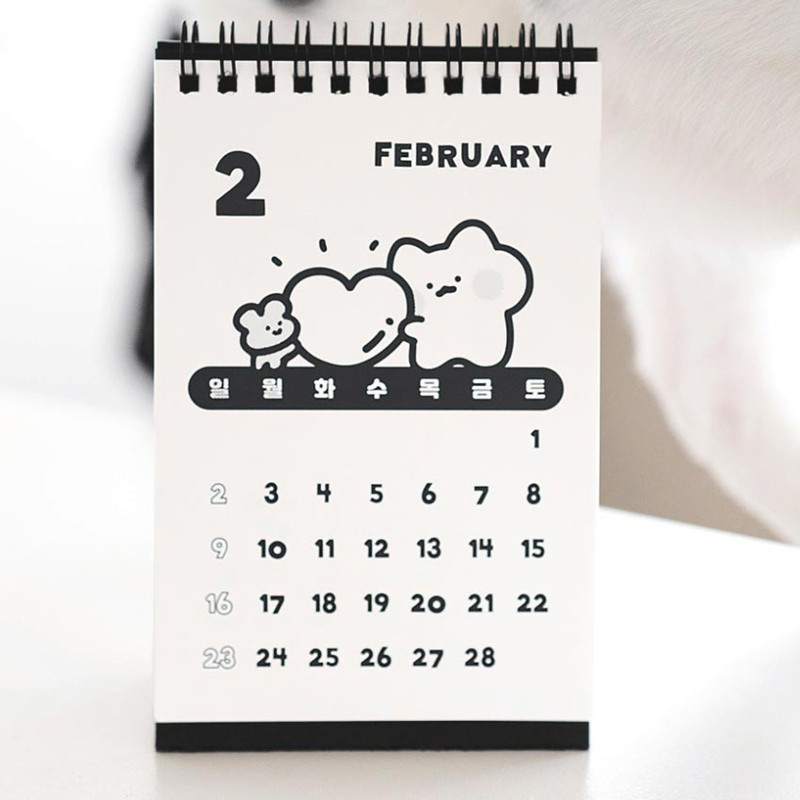 Nacoo 2025 Annyang Mini Desk Calendar