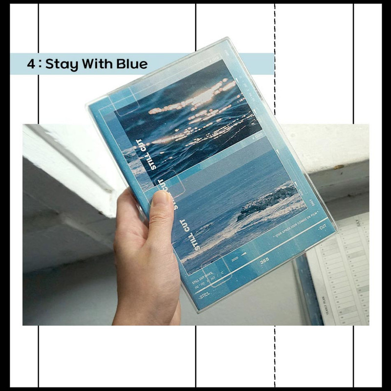 Stay With Blue - Indocyder 2025 Still Cut 365 Days Dated Daily Planner Stay With Blue - Indocyder 2025 Still Cut 365 Days Dated Daily Planner
