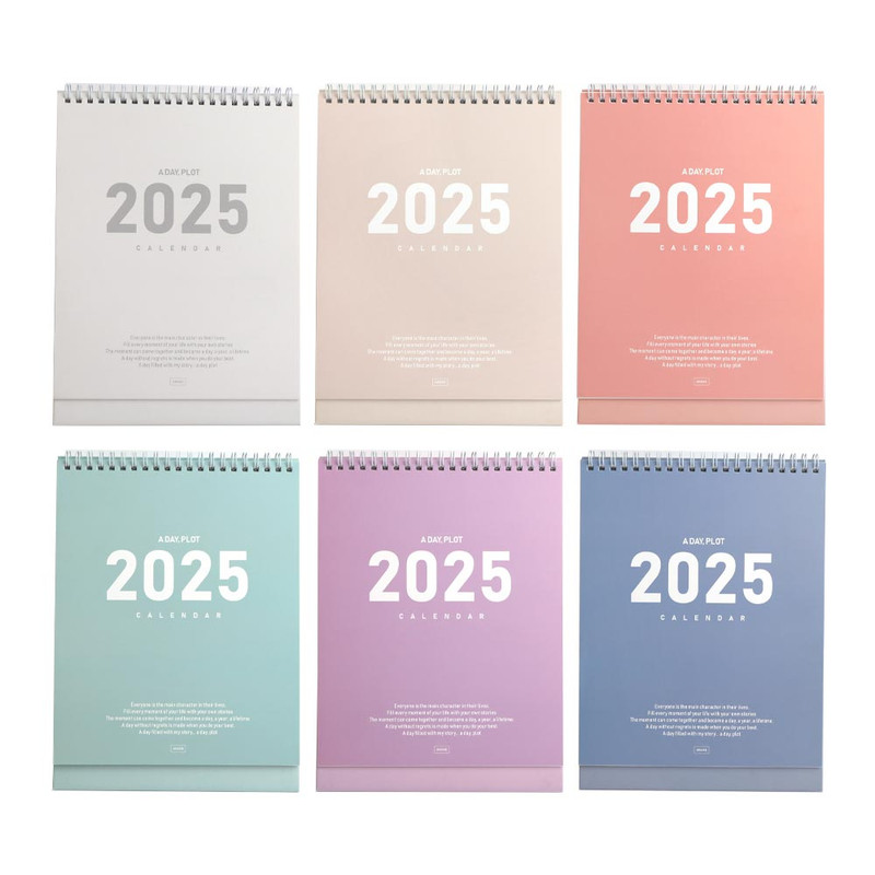 AMAKE 2025 A Day Plot Desk Calendar