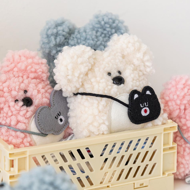 Usage example of Romane Brunch Brother Bapuri Boucle Keyring