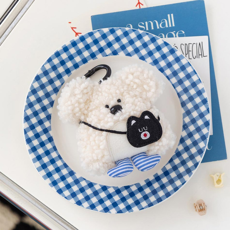 Usage example of Romane Brunch Brother Bapuri Boucle Keyring