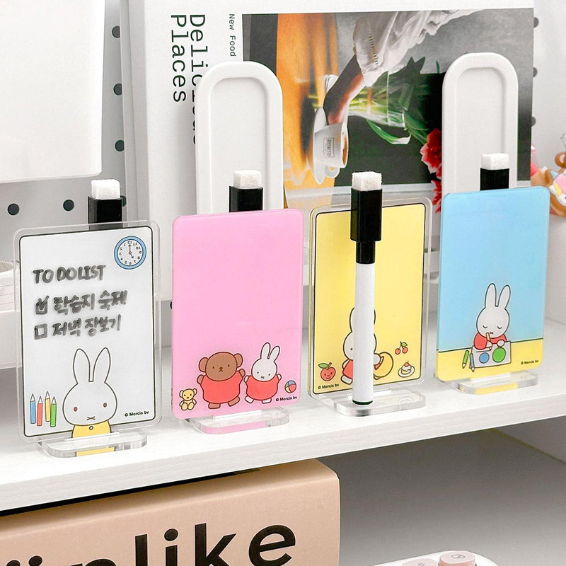 Miffy Acrylic Memo Board Set Miffy Acrylic Memo Board Set