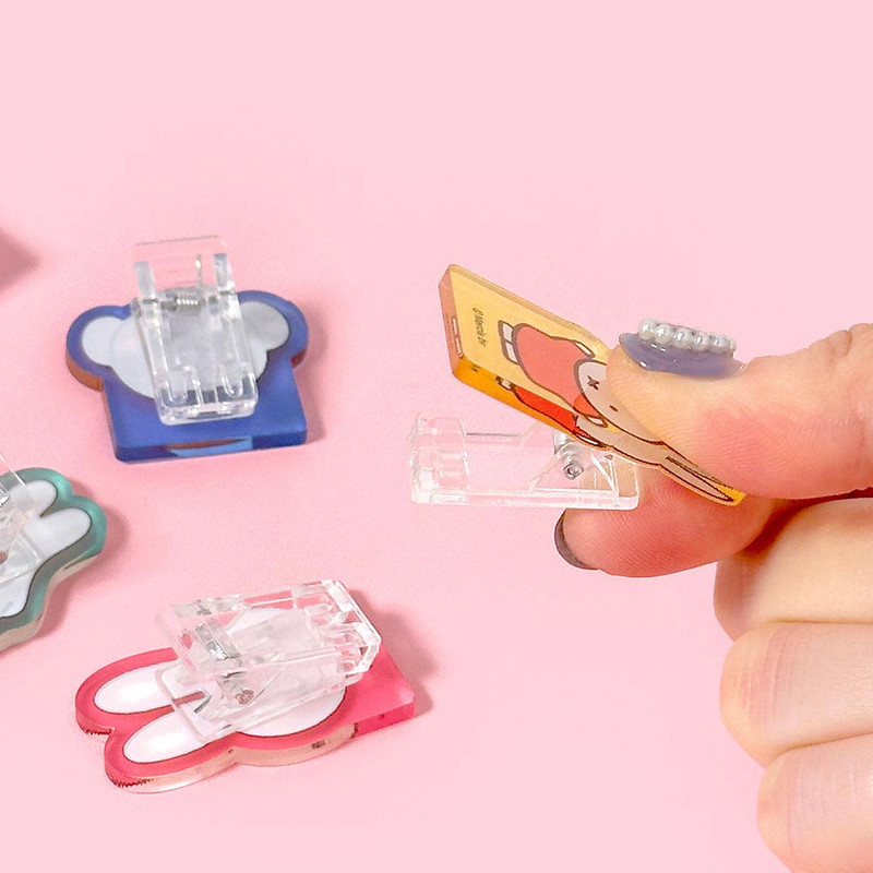 Clip - Miffy Acrylic Clip And Notepad Set Clip - Miffy Acrylic Clip And Notepad Set