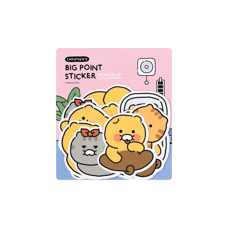 Kakao Friends Big Choonsik Ordinary Removable Sticker Pack