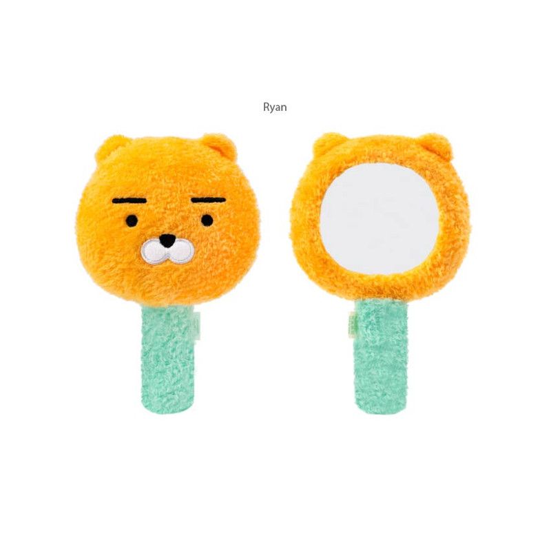 Ryan - Detail of Kakao Friends Boucle Handy Mirror Ryan - Detail of Kakao Friends Boucle Handy Mirror