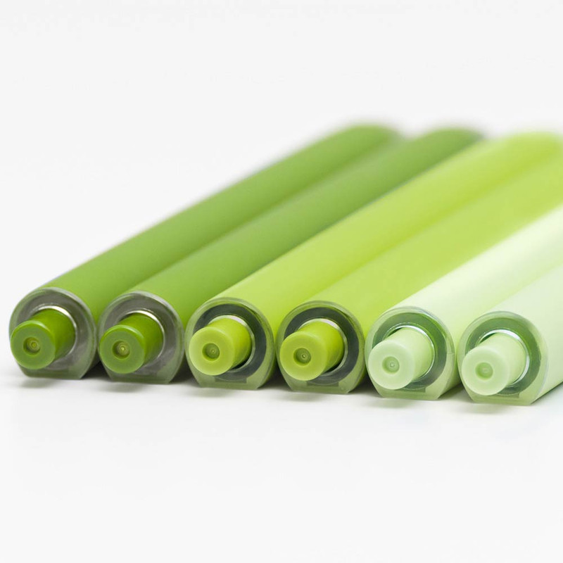 Flat-cut surface - Appree Forest Gel Pen Set Flat-cut surface - Appree Forest Gel Pen Set