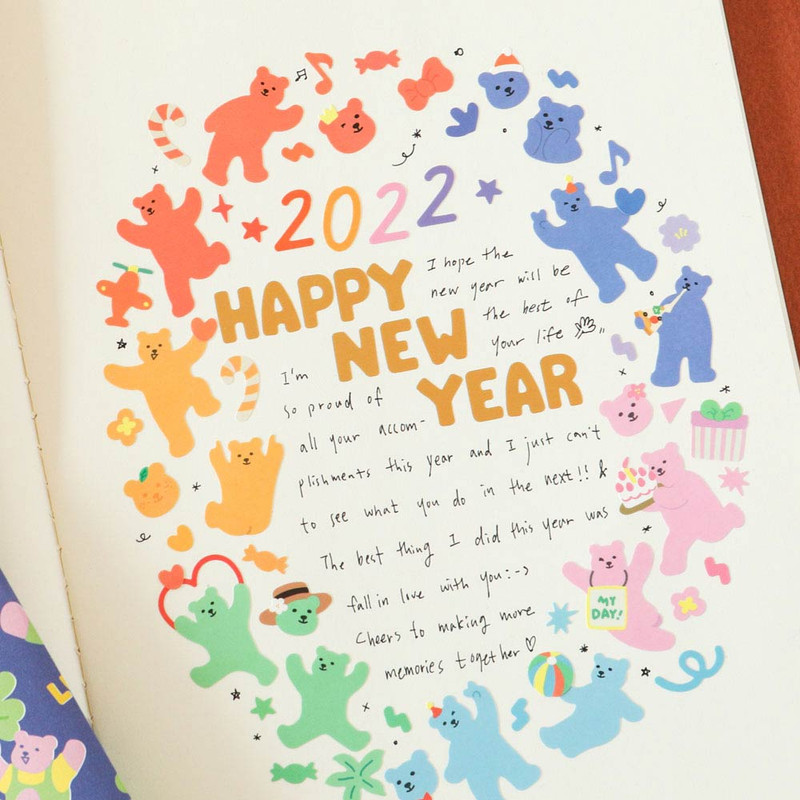 Detail of Jelly Bear Removable Sticker Pack Ver.3