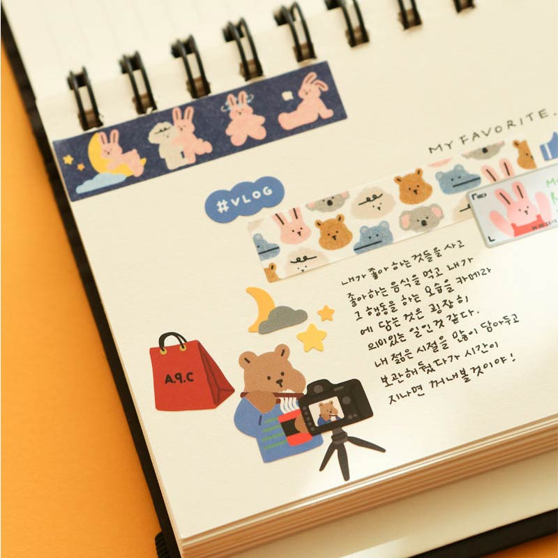 Usage example of My Buddy Paper Sticker Pack Usage example of My Buddy Paper Sticker Pack