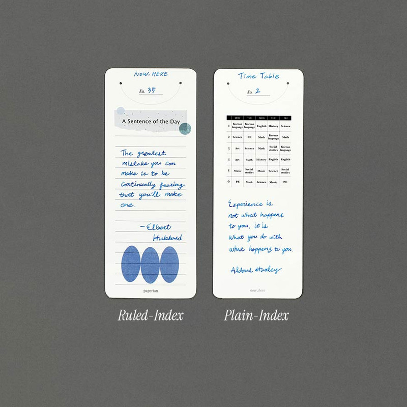 Usage example of Paperian Now Hear Bookmark Planner Notepad Usage example of Paperian Now Hear Bookmark Planner Notepad