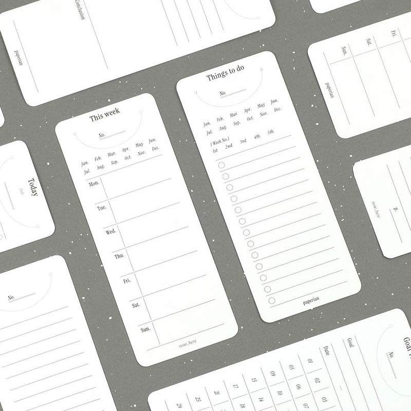 Paperian Now Hear Bookmark Planner Notepad Paperian Now Hear Bookmark Planner Notepad