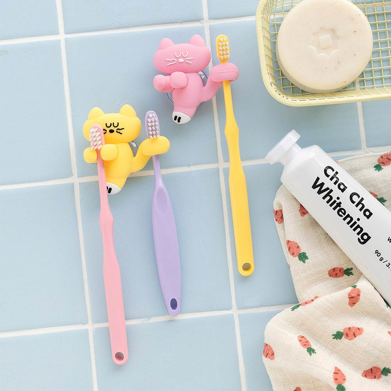 Usage example of Romane Brunch Brother Mogry Toothbrush Holder Set Usage example of Romane Brunch Brother Mogry Toothbrush Holder Set