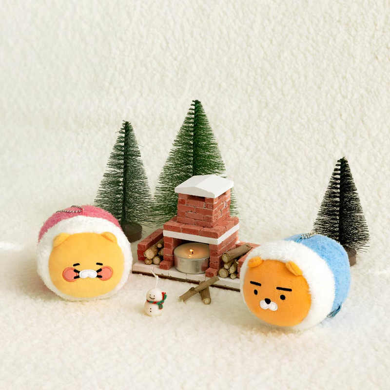 Usage example of Kakao Friends Boucle Blanket Ball Chain Key Chain Usage example of Kakao Friends Boucle Blanket Ball Chain Key Chain