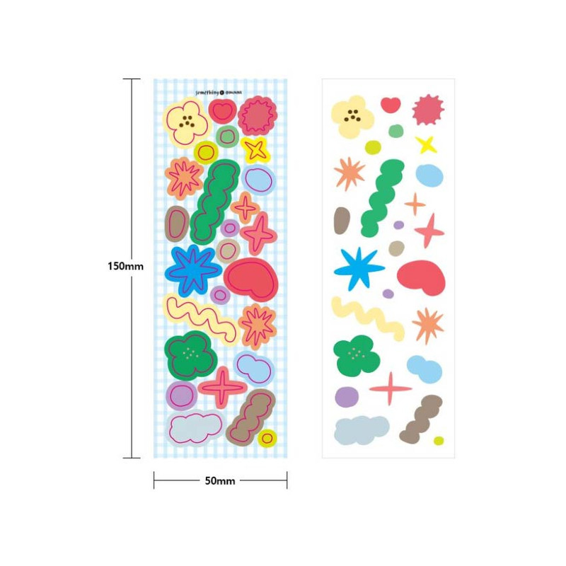 Size - DALPAPER Something Deco Paper Sticker Size - DALPAPER Something Deco Paper Sticker