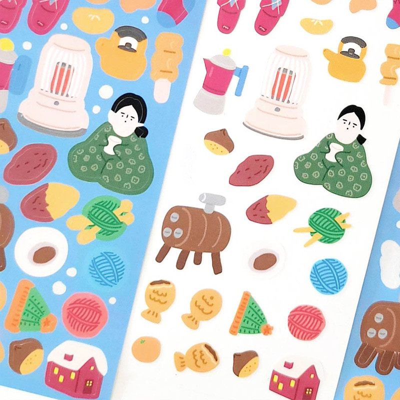 DALPAPER Winter Lifestyle Paper Sticker DALPAPER Winter Lifestyle Paper Sticker