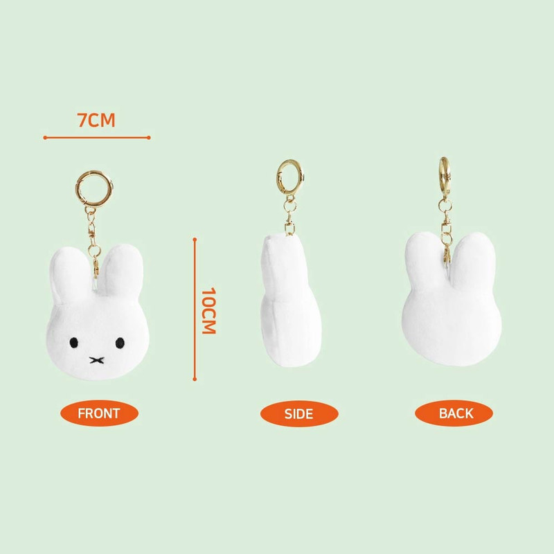 Miffy Face O-Clip Keyring Miffy Face O-Clip Keyring