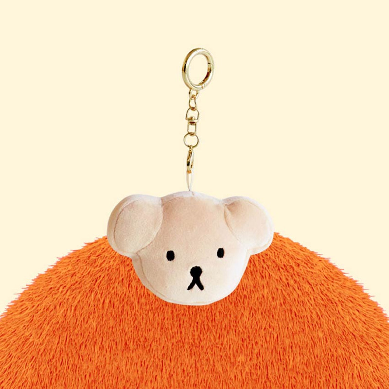 Miffy Snuffy Face O-Clip Keyring Miffy Snuffy Face O-Clip Keyring
