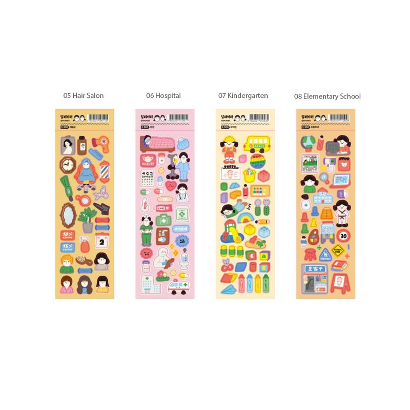 Option - DALPAPER Everyday Occurrence Slim Paper Sticker