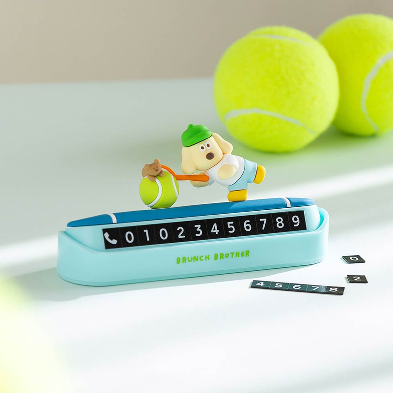 Tennis Charlie - Romane Brunch Brother Parking Contact Number Plate Ver2