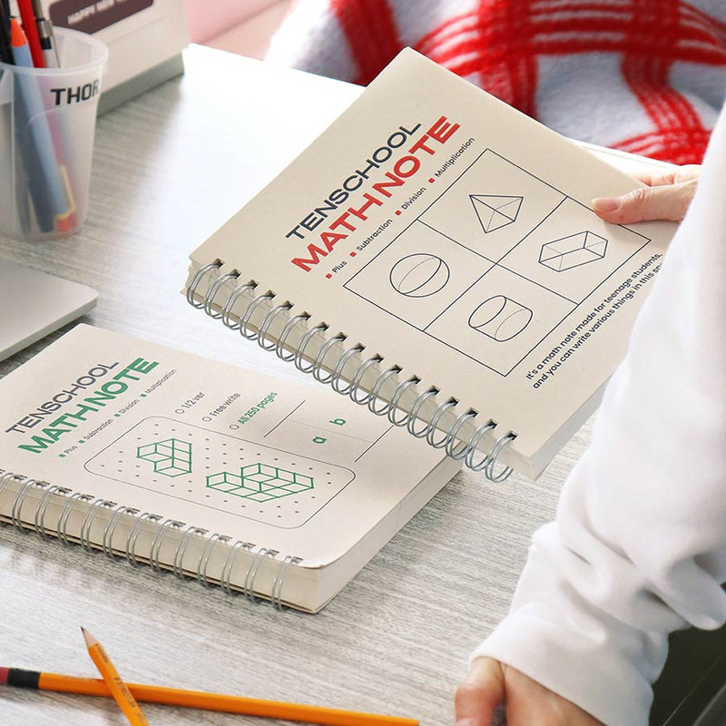 Indigo Tenschool 250 Math Notebook