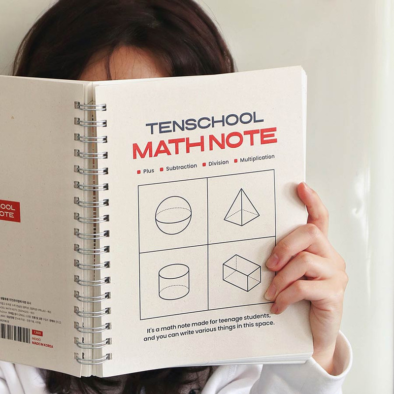 Indigo Tenschool 250 Math Notebook
