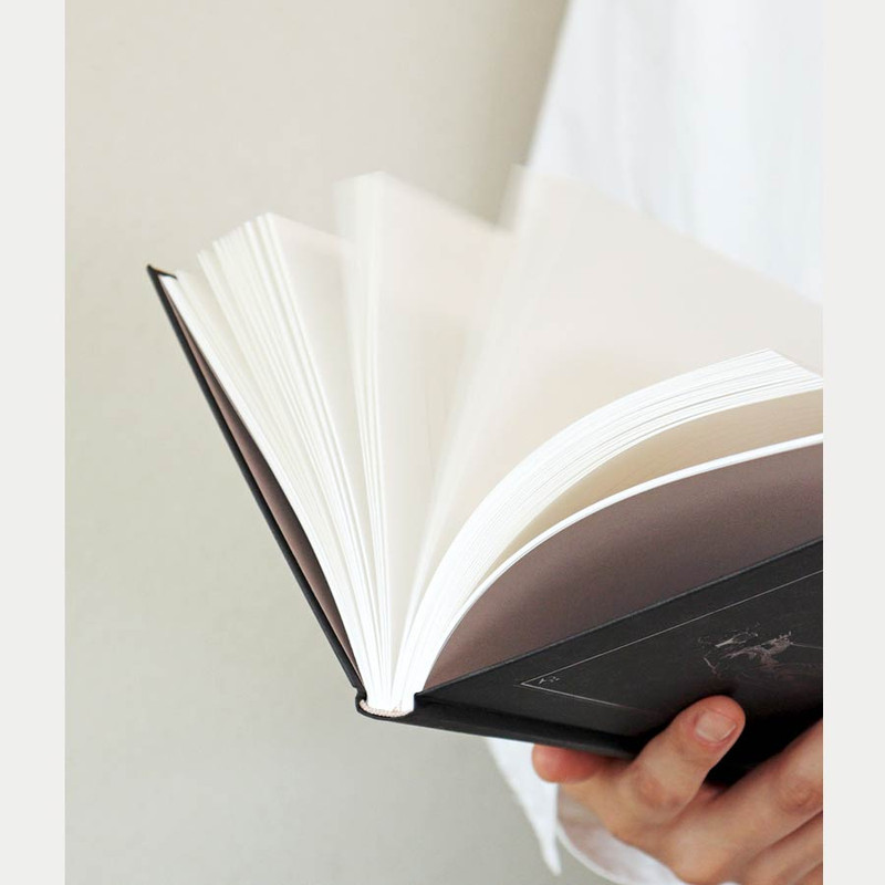 208 pages - Indigo Transcription For Book A5 Lined Notebook